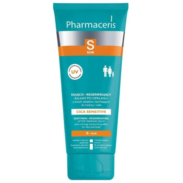 Pharmaceris S, Cica-Sensitive, kojąco-regenerujący balsam po opalaniu, 200ml