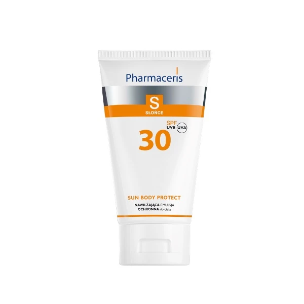 Pharmaceris S, Sun Body Protect, nawilżająca emulsja ochronna do ciała, SPF 30, 150ml