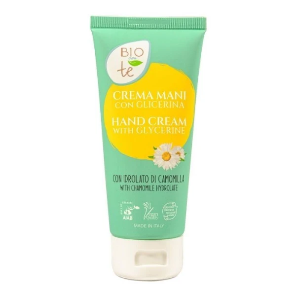 Pierpaoli Bioconte, nawilżający krem do rąk z gliceryną i hydrolatem z rumianku, 75ml