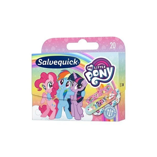 Plastry wodoodporne, Salvequick My Little Pony, 20 sztuk