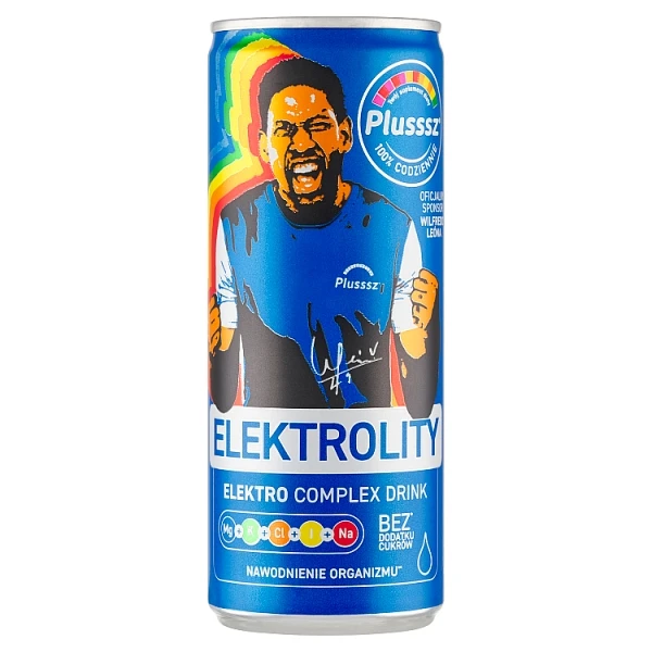 Plusssz Elektrolity Electro Complex Drink, płyn doustny, smak mango i cytryna, 250ml