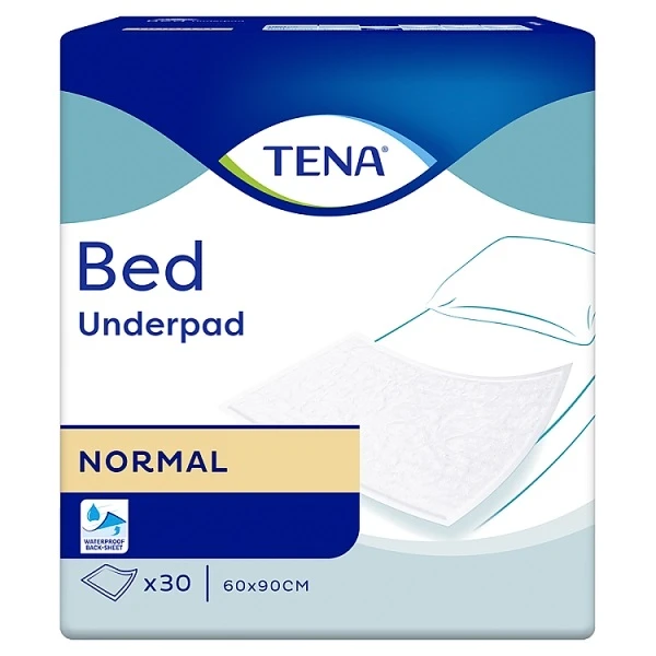 Tena Bed Normal, podkłady higieniczne, rozmiar 60x90cm, 30 sztuk