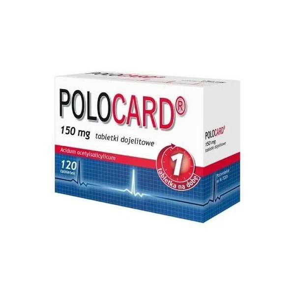 Polocard 150mg, 120 tabletek