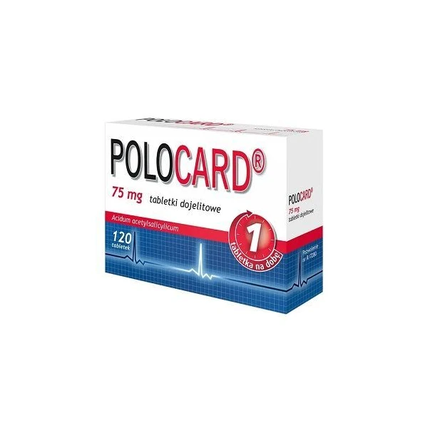 Polocard 75mg, 120 tabletek