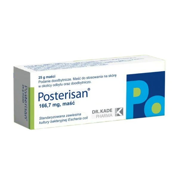 Posterisan 166,7mg/g, maść doodbytnicza, 25g
