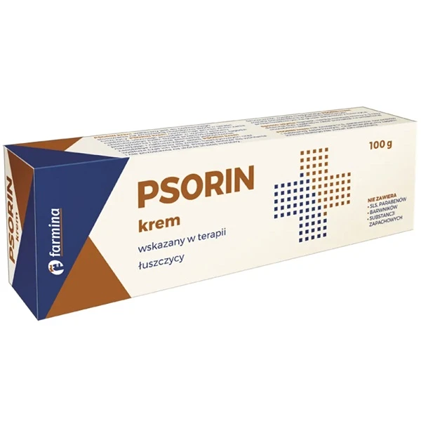 Psorin, krem wskazany w terapii łuszczycy, 100g