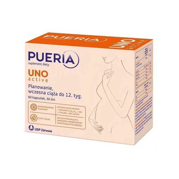 Pueria Uno Active, 60 kapsułek