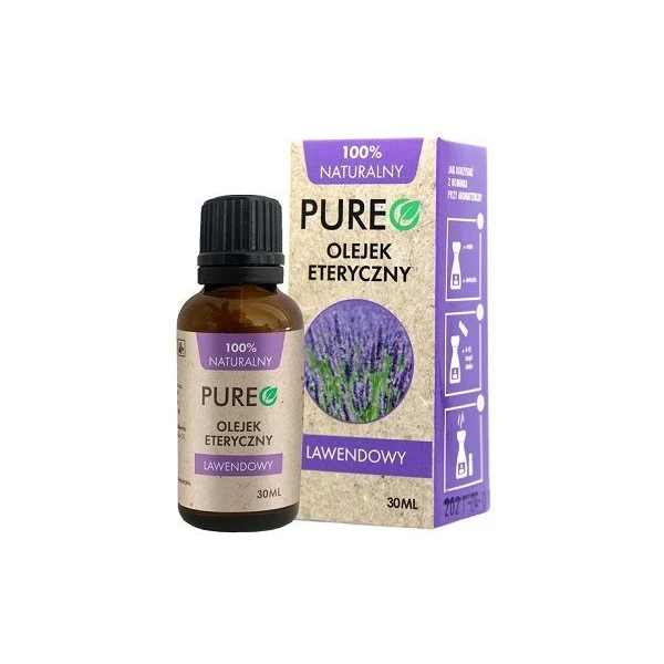 Pureo, olejek eteryczny, lawendowy, 30ml