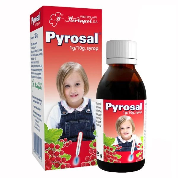 Pyrosal 1g/10g, syrop, 125g