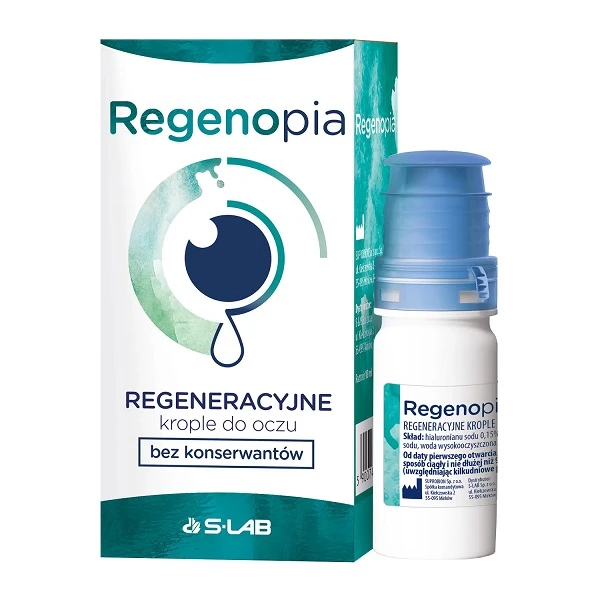 Regenopia, regeneracyjne krople do oczu, 10ml