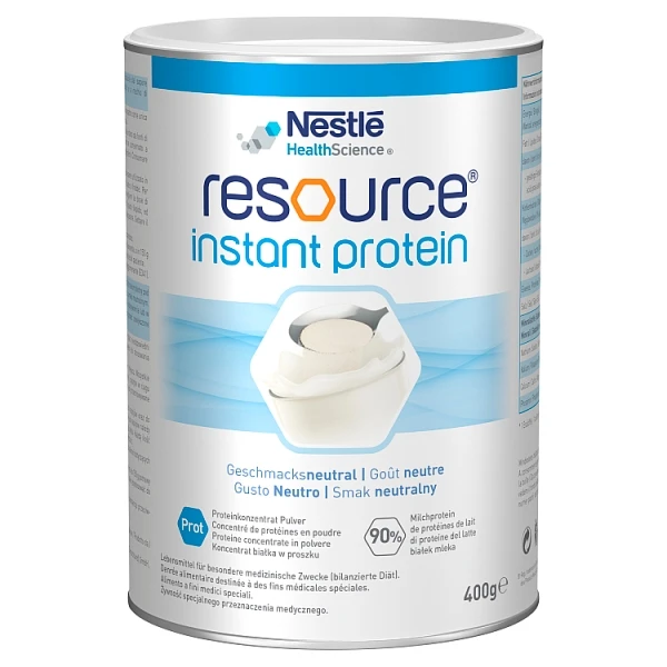 Resource Instant Protein, białko w proszku, smak neutralny, 400g