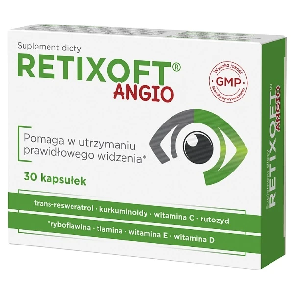 Retixoft Angio, 30 kapsułek