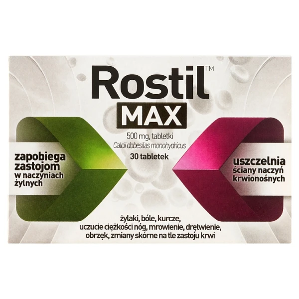 Rostil Max 500mg, 30 tabletek