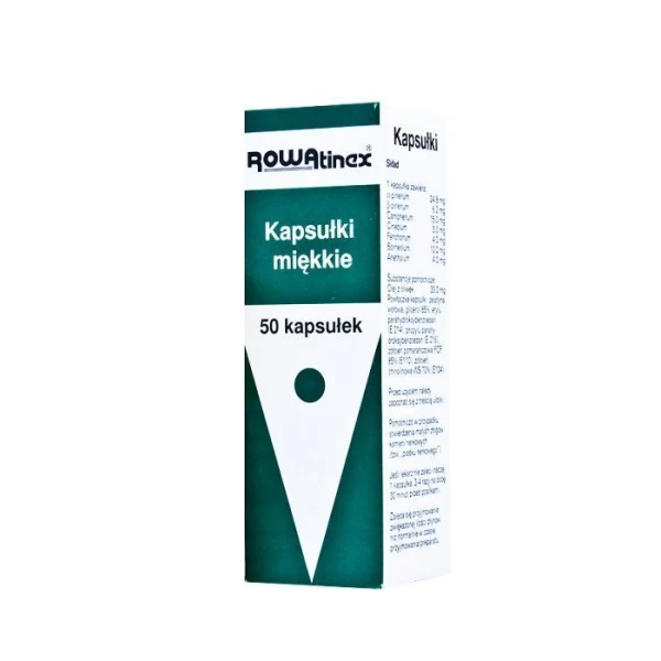 Rowatinex, lek złożony, 50 kapsułek