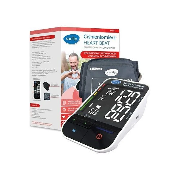 Sanity, ciśnieniomierz naramienny, Heart Beat MD 4140, 1 sztuka