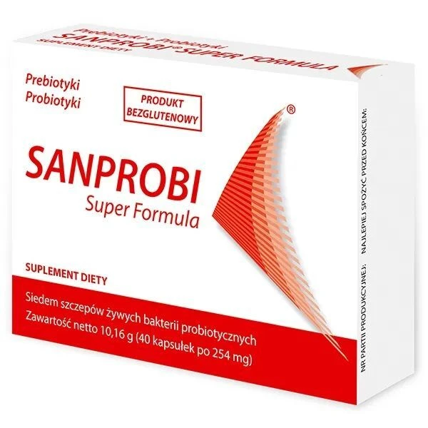 Sanprobi Super Formula, 40 kapsułek