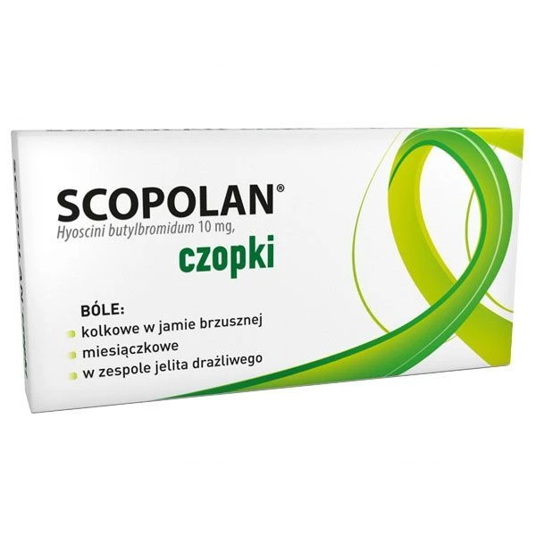 Scopolan 10mg, czopki doodbytnicze, 6 sztuk