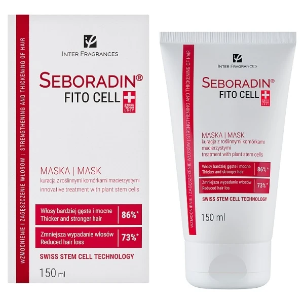Seboradin FitoCell, maska stymulująca odrost włosów, 150ml