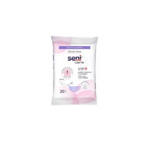 Seni Care inti+, chusteczki do higieny intymnej, 20 sztuk