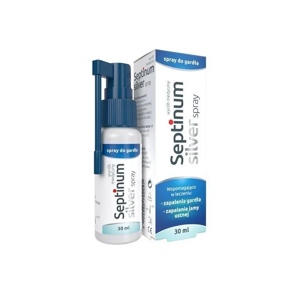 Septinum Silver, spray do gardła, 30ml