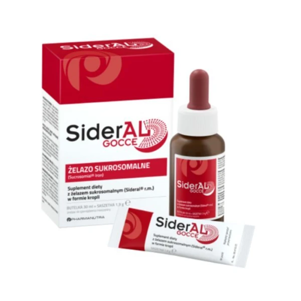 SiderAL Gocce, krople, 30ml