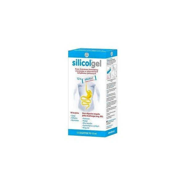 Silicolgel, żel doustny, 12 saszetek po 15ml