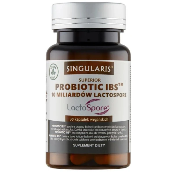 Singularis Superior, Probiotic IBS, 30 kapsułek