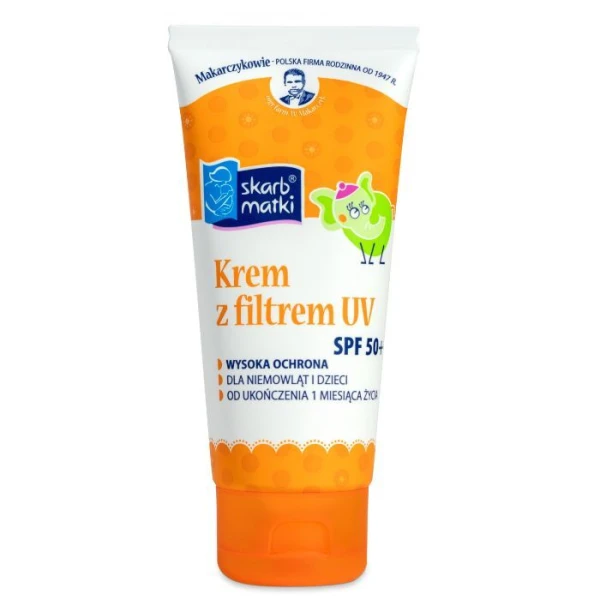 Skarb Matki, krem z filtrem UV, dla dzieci i niemowląt po 1 miesiącu życia, SPF 50+, 75ml
