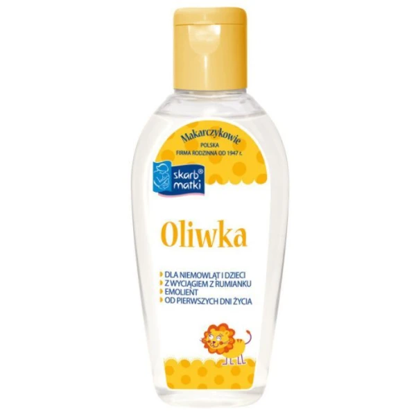 Skarb Matki, oliwka pielęgnacyjna z ekstraktem z rumianku, od urodzenia, 80ml