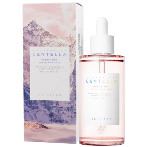Skin1004 Madagascar Centella Poremizing Fresh Ampoule, seboregulujące serum zmniejszające widoczność porów, 100ml