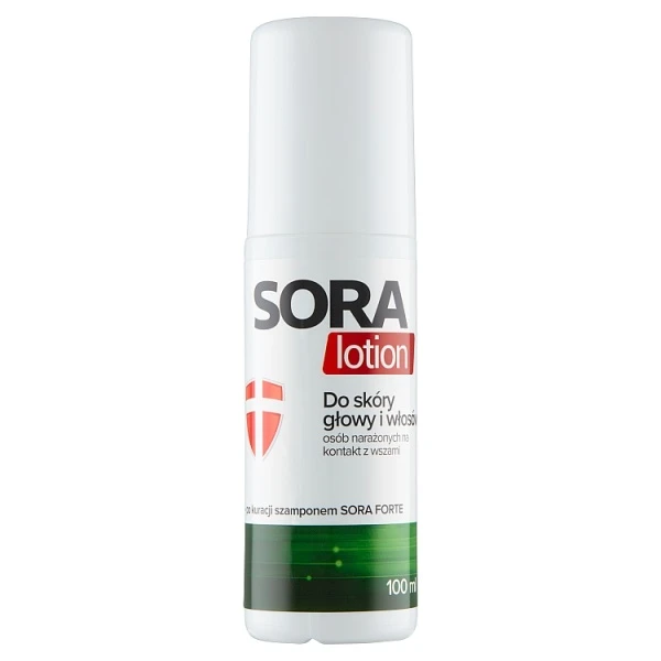 Sora, lotion do skóry głowy i włosów, 100ml