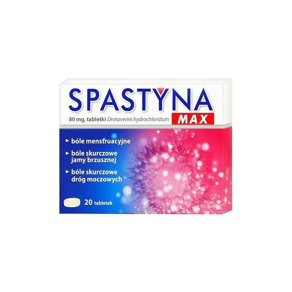 Spastyna MAX 80mg, 20 tabletek