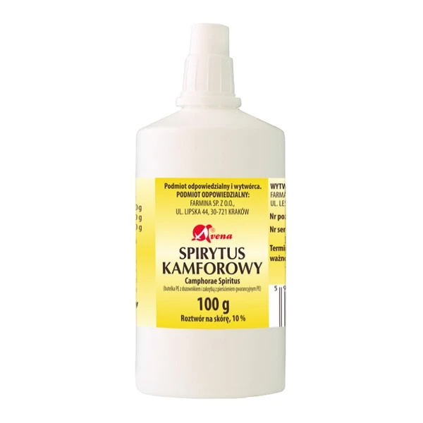 Spirytus kamforowy 10%, roztwór na skórę, 100g
