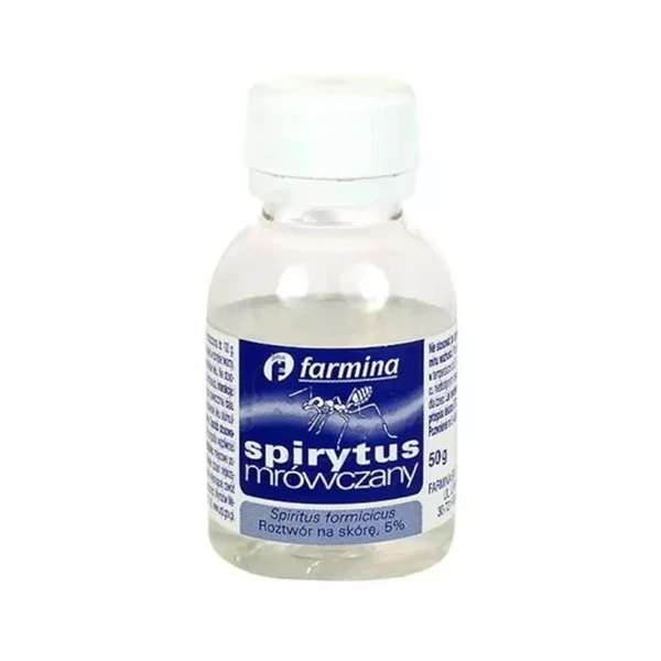 Spirytus mrówczany 5%, roztwór na skórę, 50g