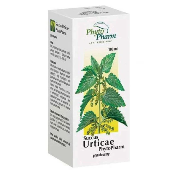 Succus Urticae 2,425g/2,5ml, płyn doustny, 100ml