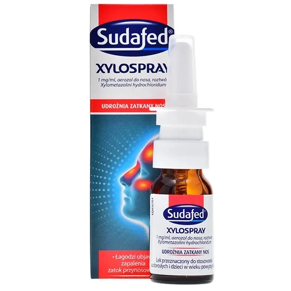 Sudafed XyloSpray 1mg/ml, aerozol do nosa, 10ml