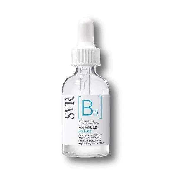 SVR B3 Ampoule Hydra, serum nawilżające z niacynamidem i kwasem hialuronowym, 30ml