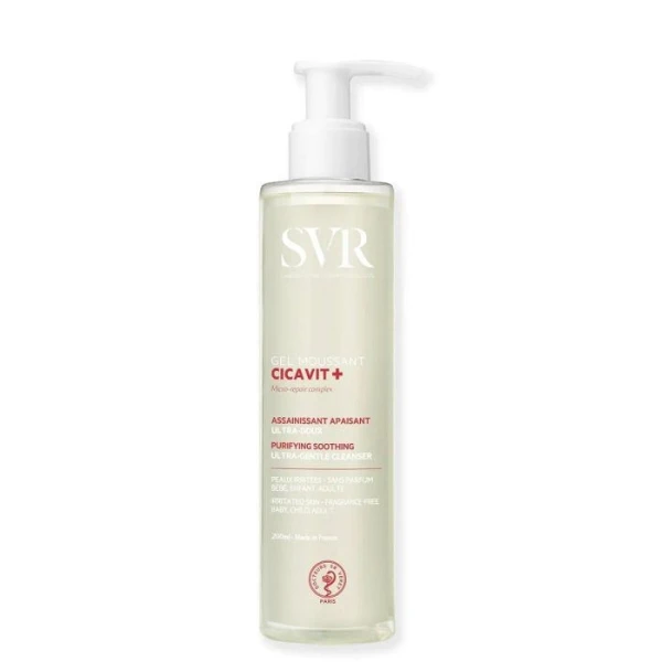 SVR Cicavit+ Gel Moussant, żel łagodzący do skóry wrażliwej, 200ml