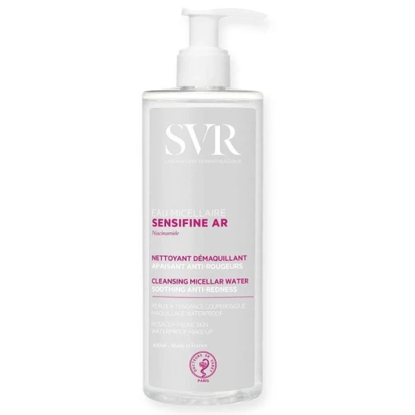 SVR Sensifine AR, woda micelarna do skóry wrażliwej i skłonnej do zaczerwienień, 400ml