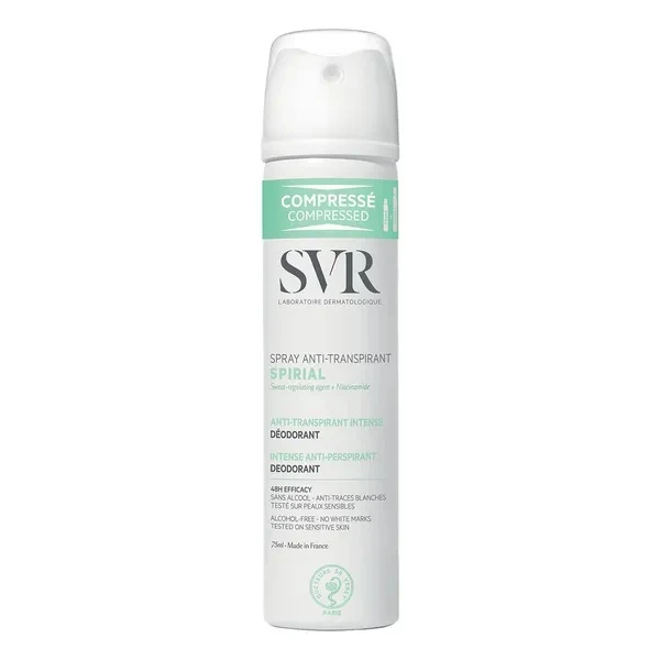 SVR Spirial, antyperspirant w sprayu, 75ml
