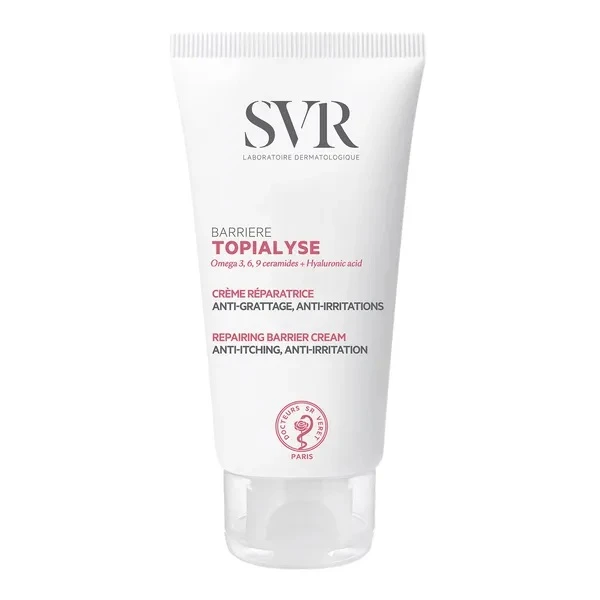 SVR Topialyse Barriere, krem ochronno-regenerujący do skóry wrażliwej, atopowej, 50ml