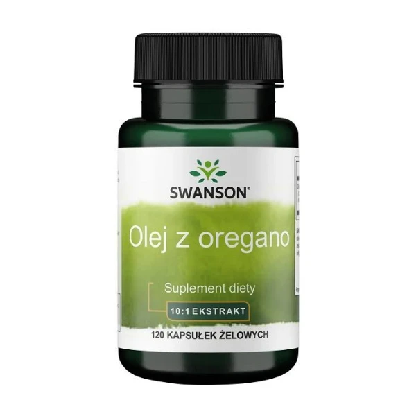 Swanson, olej z oregano, 120 kapsułek