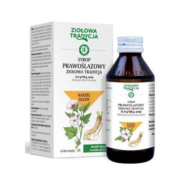 Syrop Prawoślazowy Hasco 35,9g/100g, Ziołowa Tradycja, syrop, 250g