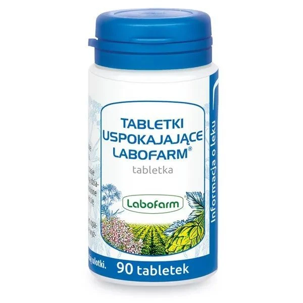 Tabletki uspokajające Labofarm (170mg+50mg+50mg+50mg), 90 tabletek