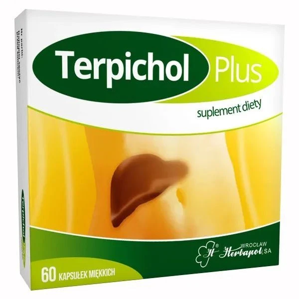 Terpichol Plus, 60 kapsułek