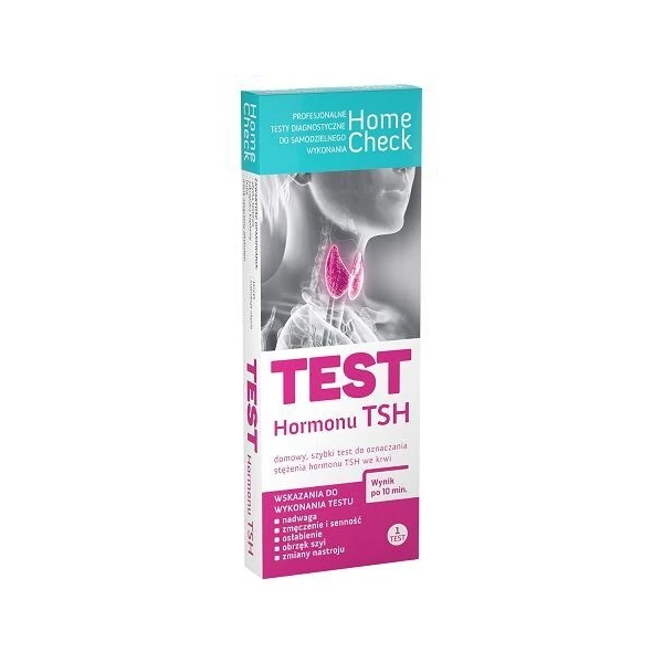 Test diagnostyczny Home Check, Hormon TSH, 1 sztuka