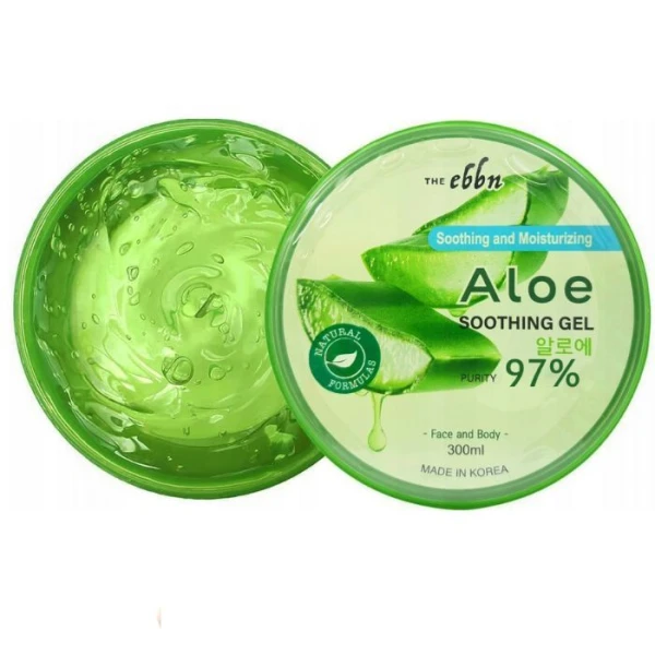 The Ebbn, łagodzący żel aloesowy 97%, 300ml