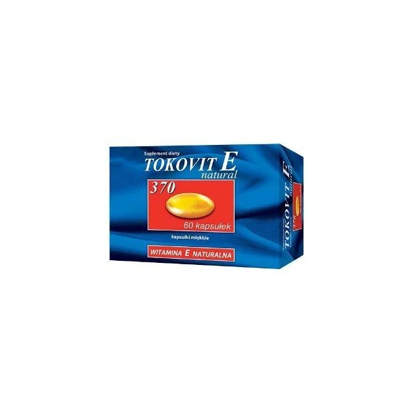Tokovit E natural 370, 60 kapsułek