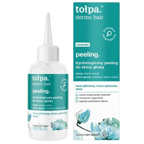 Tołpa Dermo Hair, trychologiczny peeling do skóry głowy, 100ml