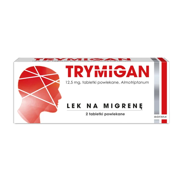 Trymigan 12,5mg, 2 tabletki